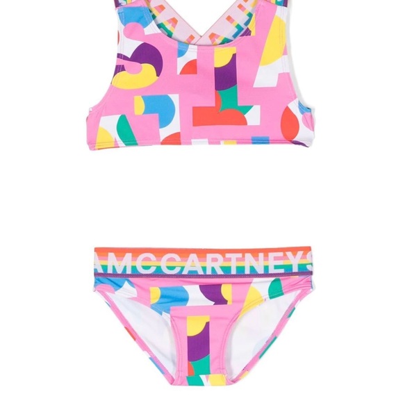 Stella McCartney KidsGraphic-Print Bikini [sz 12]